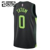 Boston Celtics Tatum Nike 2024-25 City Edition Musta Pelipaidat Swingman - Lasten